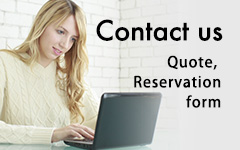contact us Quote, Reservation form